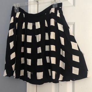 Block Print Flared Skirt